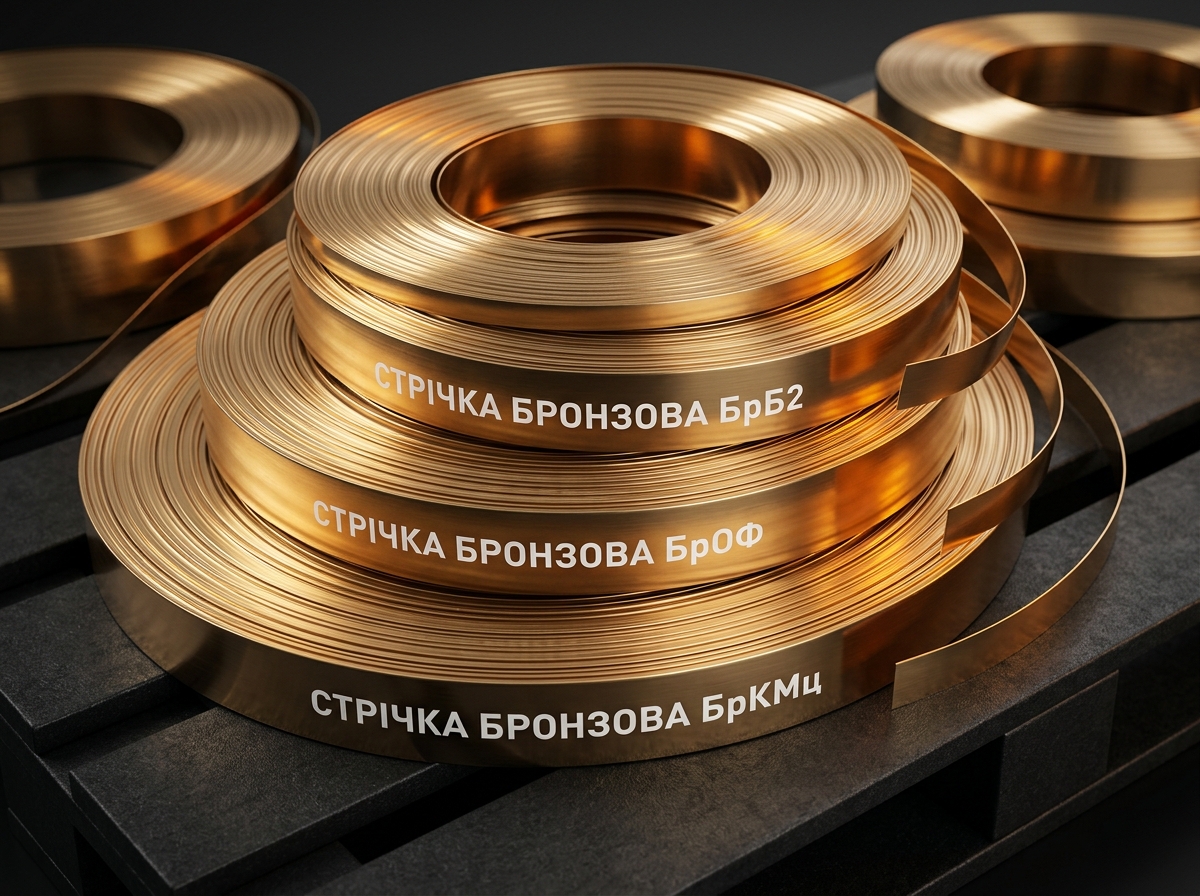 Стрічка бронзова